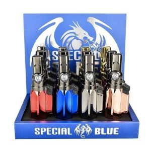 Special Blue Lazer Lighter 12pc Display