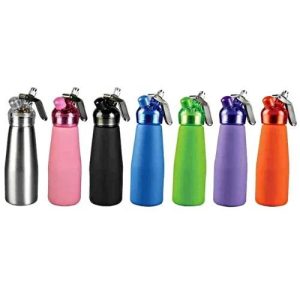 Special Blue Green .5 Liter Suede Aluminum Dispenser W/ Plastic