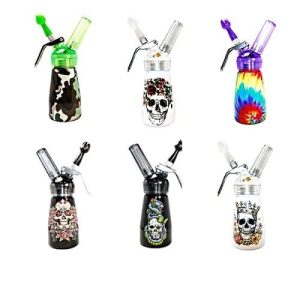 Special Blue Canister Skull & Snake 1/2 Pint Dispenser