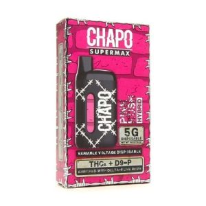Chapo 5g Supermax Disposable THC-A+D9-P Pink Kush Hybrid