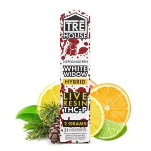 Tre House Disposable Pen THC-P White Widow Hybrid 2 Grams