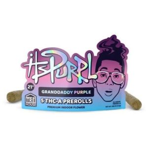 Tre House Its Purple 5ct THC-A Pre Rolls