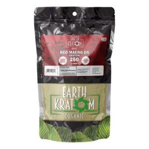 Earth Kratom 250g Powder Red Maeng Da