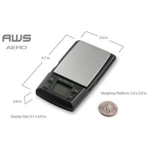AWS Aero 650g Pocket Scale Black