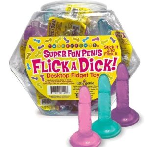 Flick A Dick, Fidget Toy Fish Bowl 24pc