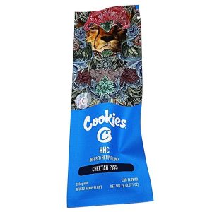 Cookies HHC Pre Rolled Blunts 200MG 2GM Cheetah Piss