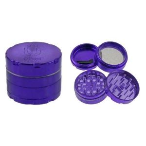Uber Grinder 4pc CNC 62mm 2.5in Purple