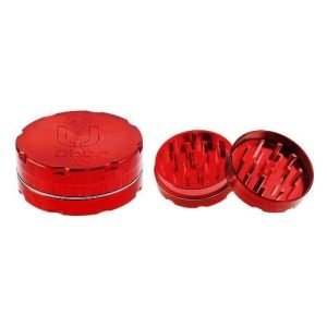 Uber Grinder 2pc CNC 50mm Red