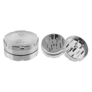 Uber Grinder 2pc CNC 50mm Silver