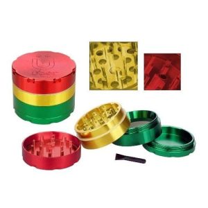 Uber Grinder 4pc CNC 62mm 2.5in Rasta