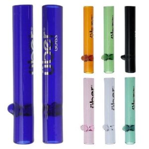 Uber Glass 3in Chillum Taster Assorted Colors