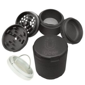 Uber Grinder 4.2 4pc 2.5in 63mm CNC Matte Black