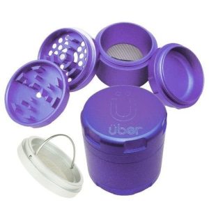 Uber Grinder 4.2 4pc 2.5in 63mm CNC Matte Purple