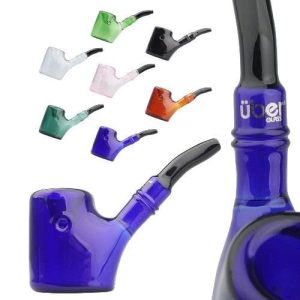 Uber Glass 5in Sherlock Two Tone Assorted Colors