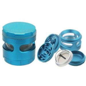 Uber Grinder 4.0 2.5in 4pc CNC W/Window Aqua