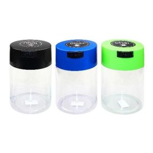 Uber Stash Airtight Storage 5.63 Clear Bottom Assorted Colors