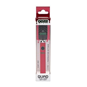 Ooze Quad Battery Panther Ruby Red
