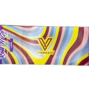 Vsyndicate  Roll N Go Tray W/Magnet Melted (Maroon)