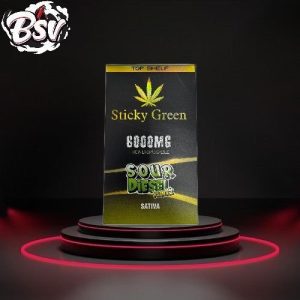 Sticky Green 6000mg THC-A Disposable Sour Diesel Runtz