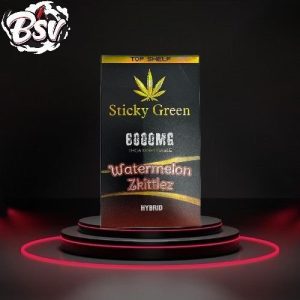 Sticky Green 6000mg THC-A Disposable Watermelon Zkittlez