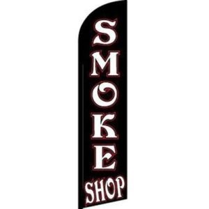 Smoke Shop (Black) Windless Super Flag