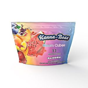 Kanna Boss 10ct Gummies 500MG Pouch Hydroxy 11 Rainbow