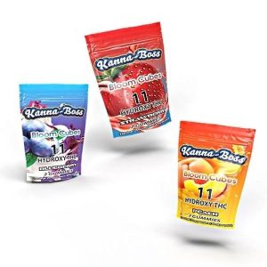 Kanna Boss 2ct Gummies 50PK Hydroxy 11 Strawberry