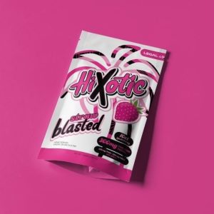 Hixotic Straw Blasted 10CT Gummy 300MG D9