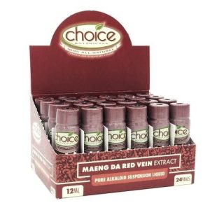 Choice Botanicals Red Vein Shot 24ct/Display