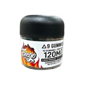 Fuego D9 Gummies 120mg Assorted Flavors