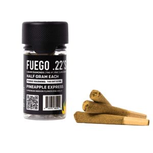 Fuego .22's .5g Pre Rolls Jar Pine Express