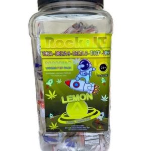 Rock-it Gummies 80000mg/jar 80pc Lemon