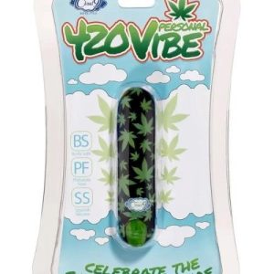 Cloud 9 Stubby Vibrator Cannabis Leaf