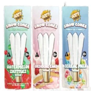 Goo'd Grams Premium THC-A Pre Rolls 3ct Pineapple Express