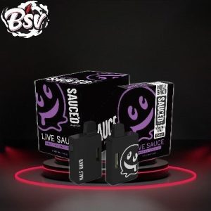 Half Bak'd 4g Disposable Live Sauced Collection Raspberry Cough