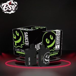 Half Bak'd 4g Disposable Live Sauced Collection Kiwi Jam