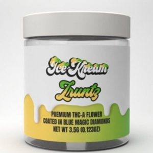 Ice Kream THC-A 3.5g Coated W/Magic Diamonds Zruntz
