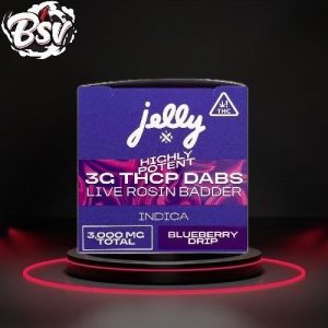 NYB Jelly 3g THCP Live Rosin Badder Blueberry Drip