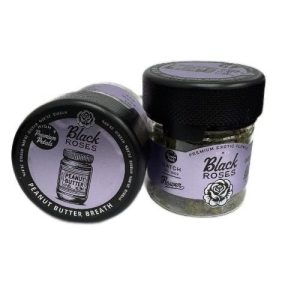 Black Roses 3.5g Premium Exotic Flower THC-A Peanut Butter Breat