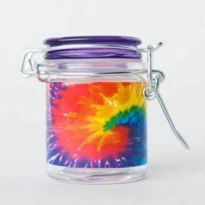 Stash Jar Medium Tie Die Design