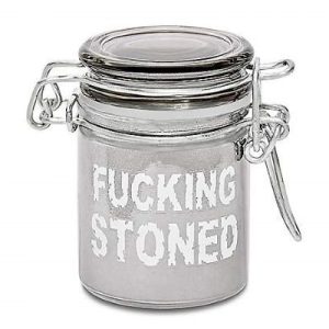 Stash Jar Mini Fucking Stoned