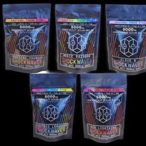 Hi On Nature K03 Shock Waves 10pc 5000mg Apple Pucker