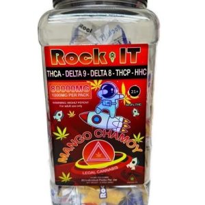 Rock-it Gummies 80000mg/jar 80pc Peach