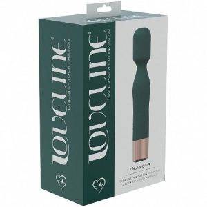 Glamour - 10 Speed Vibrating Mini Wand Green