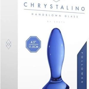 Chrystalino Hand Blown Glass Butt Plug Follower