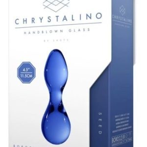Chrystalino Hand Blown Glass Butt Plug Seed