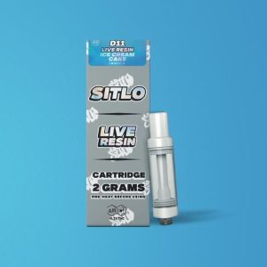 Sitlo Delta 11 Live Resin Cartridge 2 Gram Ice Cream Cake
