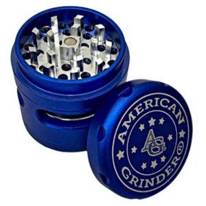 American Grinder 62mm Window Blue