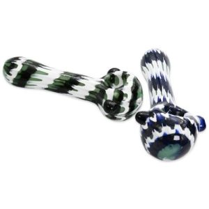 Color Art Glass 5in Hand Pipe