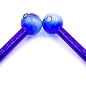 Oil Burners Short Blue Single 4 Inch